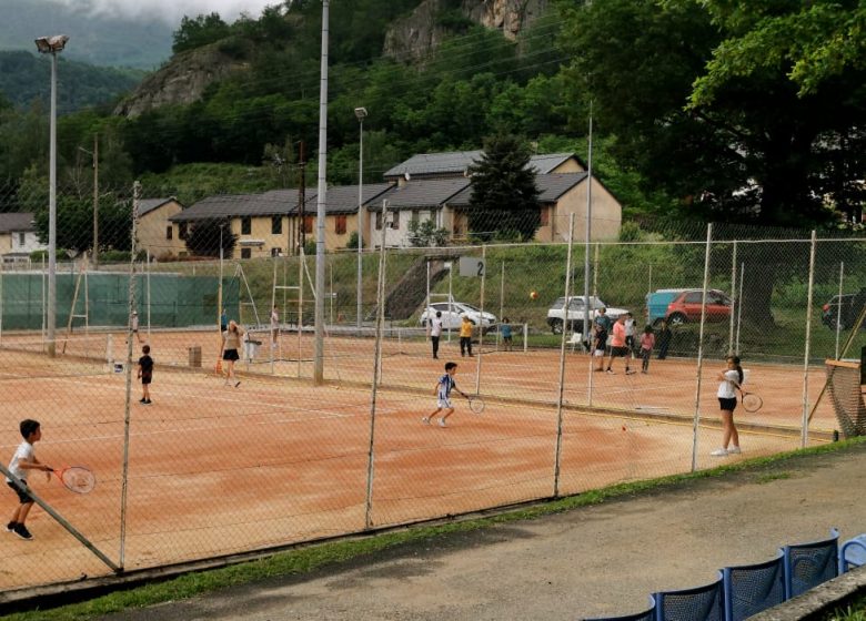 Tennis courts