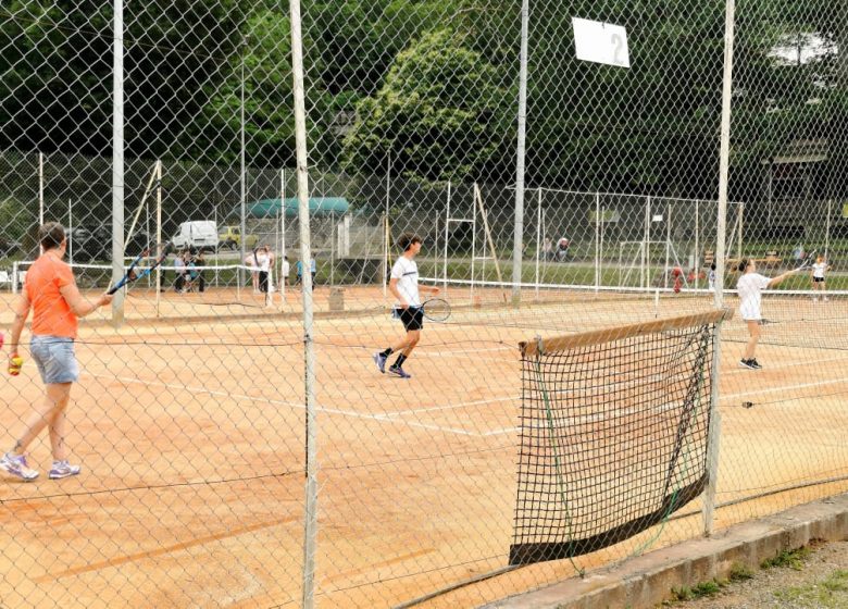 Terrains de tennis