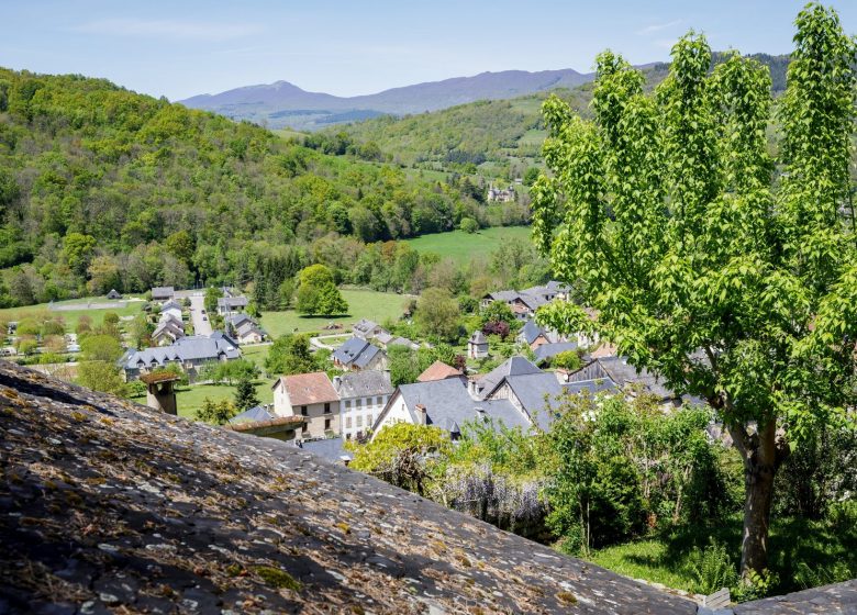 Het dorp Castillon-en-Couserans