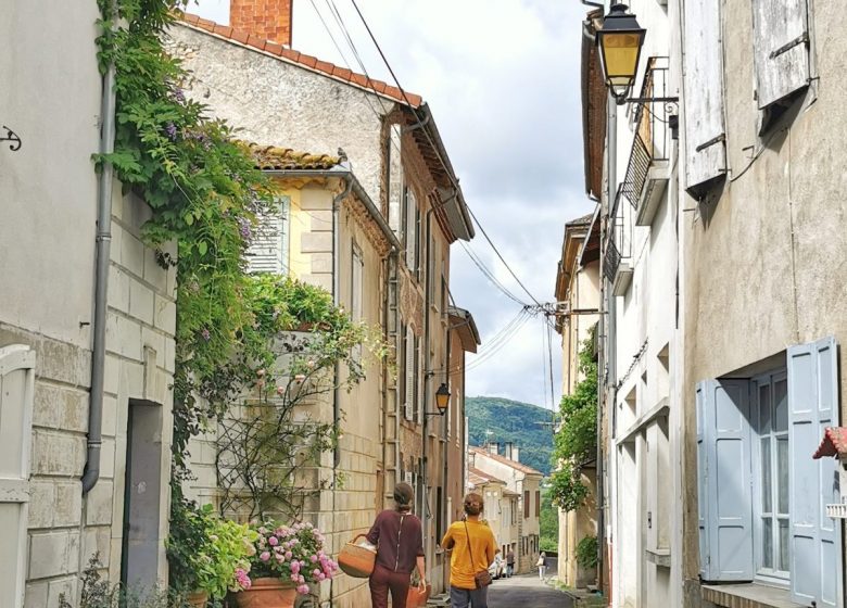 Het dorp La Bastide-De-Serou