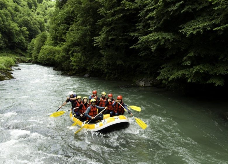 Rafting in Haut-Couserans with the HCKC