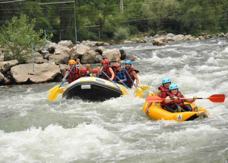 Rafting – white water course