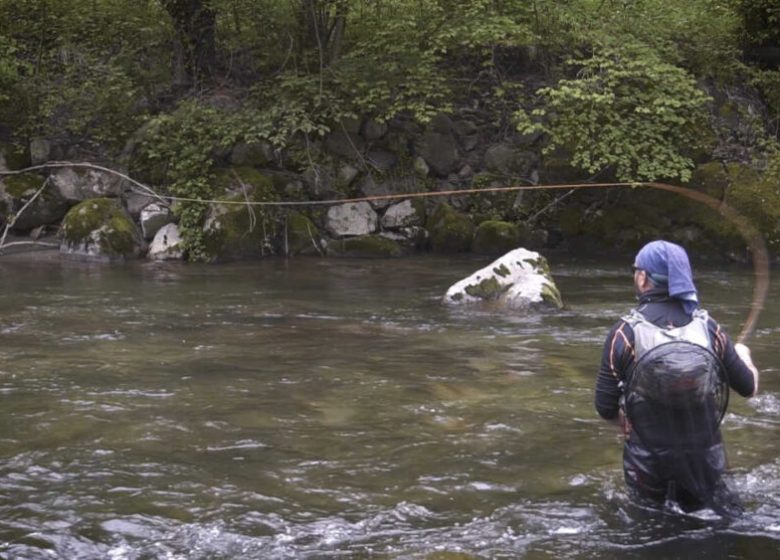 Clases de lanzamiento – pesca con mosca