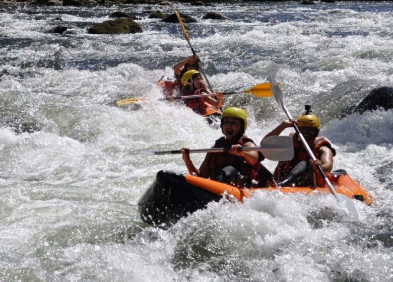 Canoraft et mini rafting