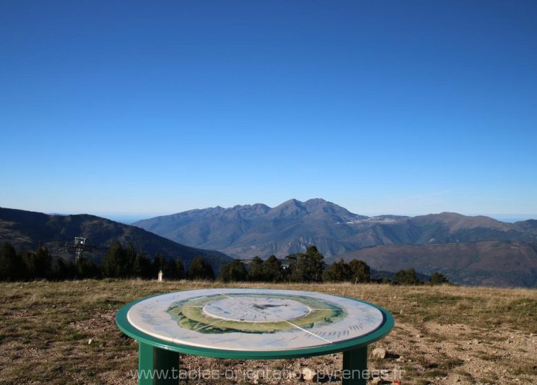 Mesa de orientación Saquet