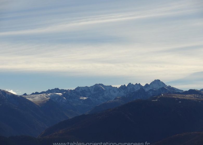 Taula d'orientació Trimouns