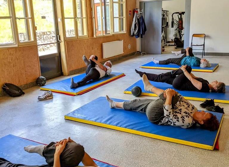 Streching avec Gym en Donezan