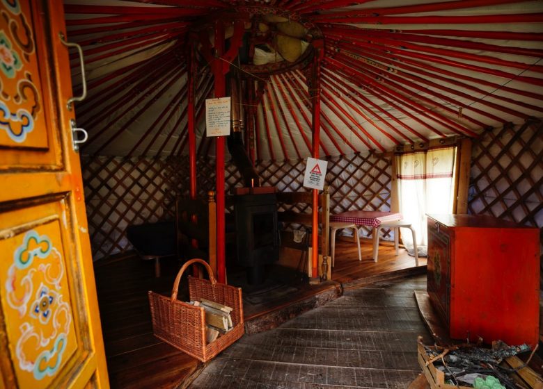 Yurts en Tipi's Angaka