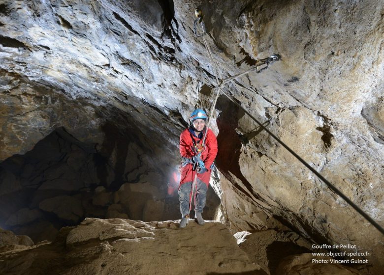 Speleologie met speleologielens