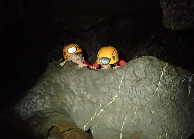 Caving with Caving Lens