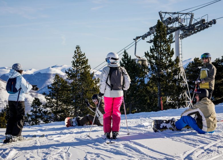 Freerando park: Freeride a l'estació Axe 3 Domaines