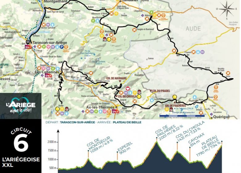 L’Ariégeoise xxl – circuit n°6