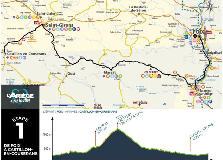 Buiten categorie de fietstocht van de Ariège in 5 dagen – circuit nr. 11