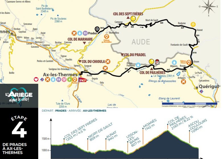 Out of category the cyclotour of Ariège in 5 days – circuit n°11