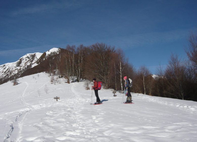 The Col de Blazy in winter