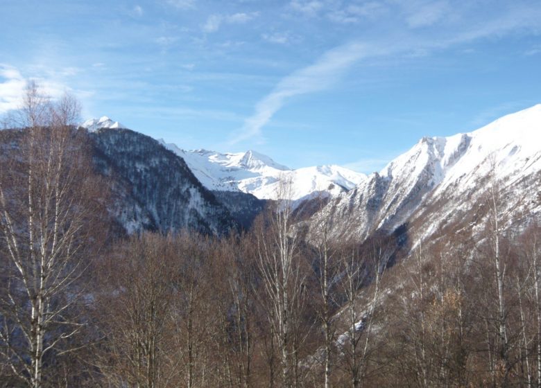 The Col de Blazy in winter