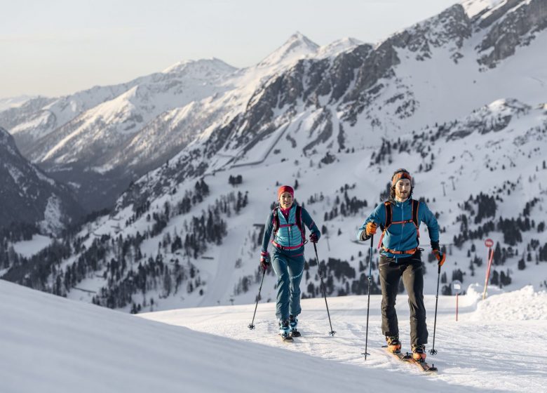 Freerando park: Ski touring at the Ax 3 Domaines station