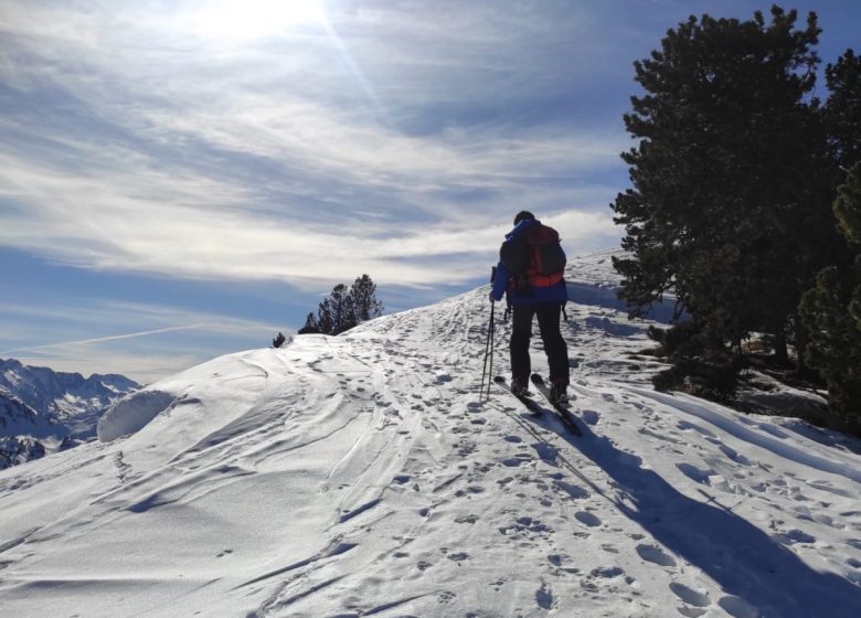 Toerskiën in het resort van Mijanès-Donezan