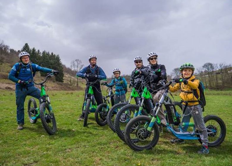 Patinet elèctric amb Trotte Occitanie