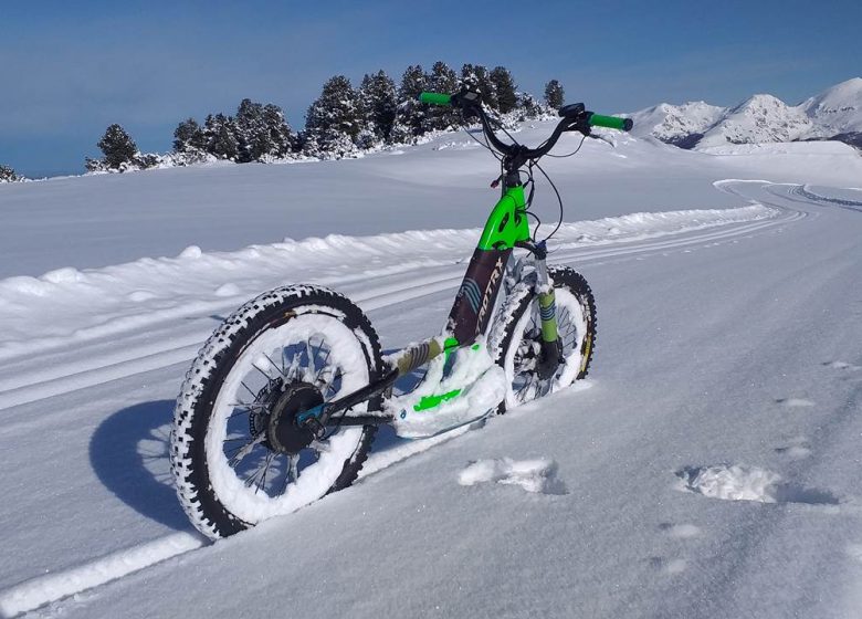 Patinete eléctrico con Trotte Occitanie