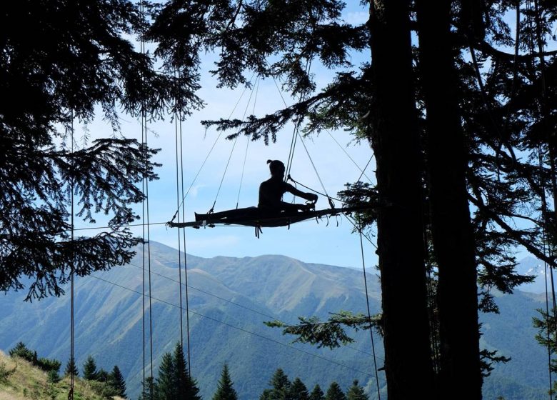 Trepar a los árboles con Haut Perché