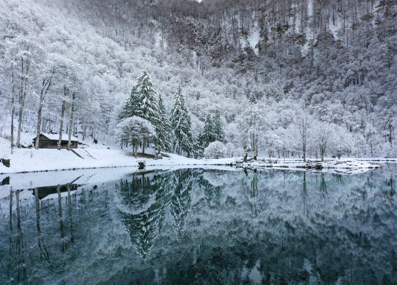 Ayet-Lac de Bethmale en hiver