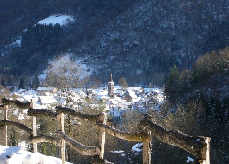 Tour of the Mail des Morères in winter