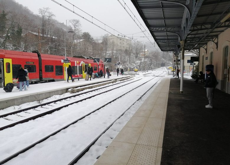 SNCF-station Ax les Thermes