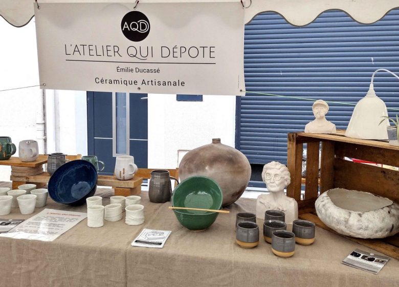 L’Atelier qui dépote, céramiste