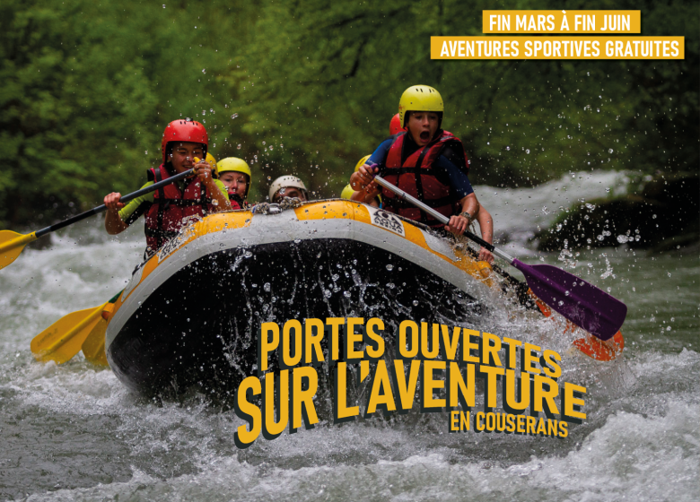 Open Days in Couserans: Baptism of Rafting with the Haut-Couserans Kayak Club