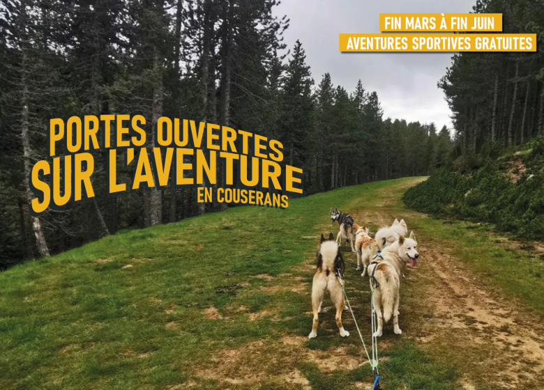 Jornadas de puertas abiertas en Couserans: una mañana de cani-cross con Terre Sauvage