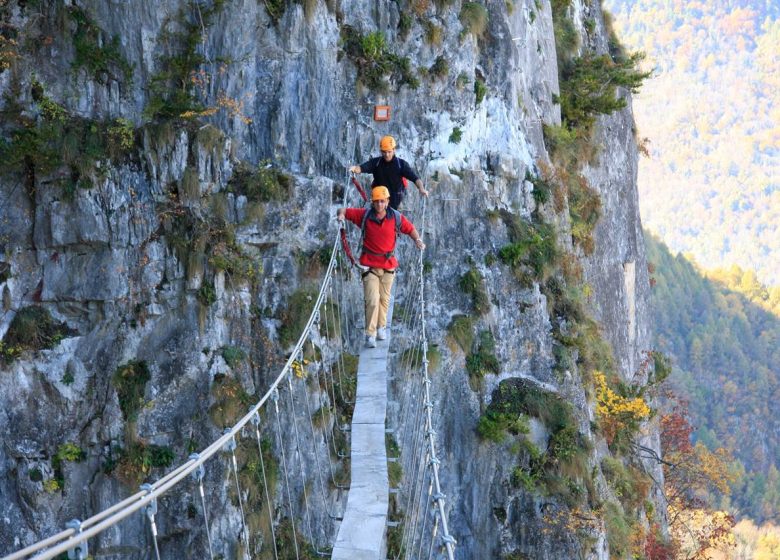 Via ferrada de Montcalm Aventure