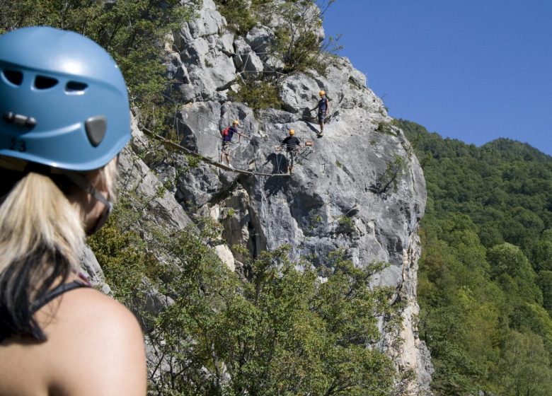 Via ferrata van Montcalm Aventure