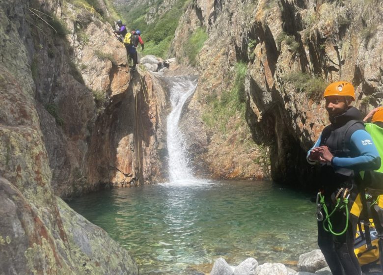 Canyoning with Montcalm Aventure