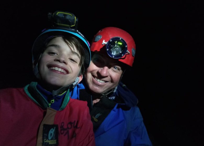 Caving with Montcalm Aventure