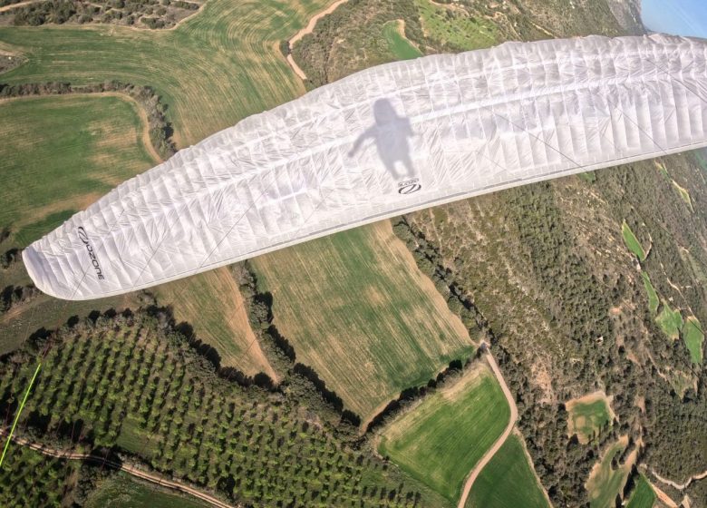 Parapente avec Kymaya