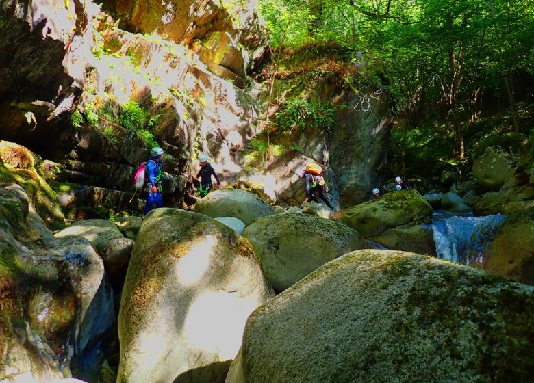 Barranquisme amb Ariege Canyon Aventure