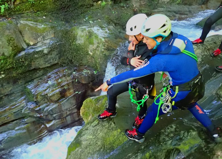 Barranquismo con Ariege Canyon Aventure