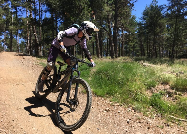 VTT descente débutant