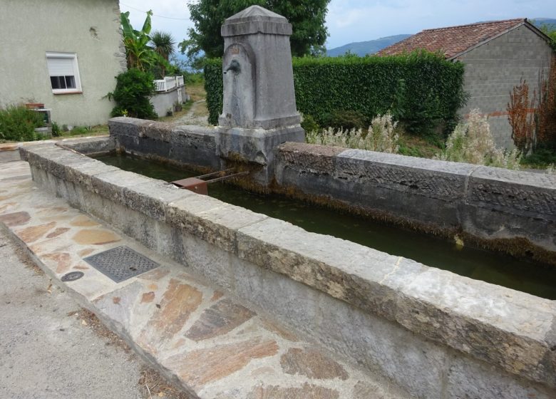 Les fontaines de Saint-Martin de Caralp