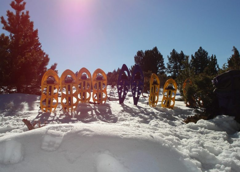 Raquetas de nieve y construcción de iglús con la Maison de la Montagne
