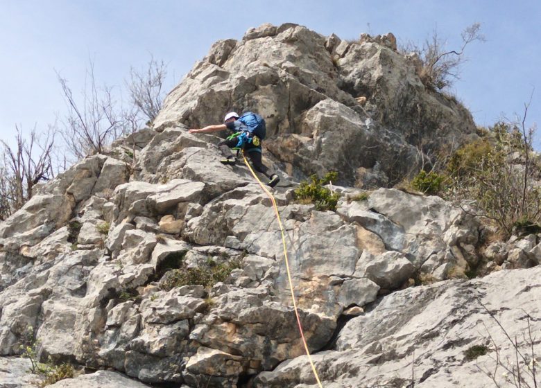 Escalade avec Ariège Canyon Aventure
