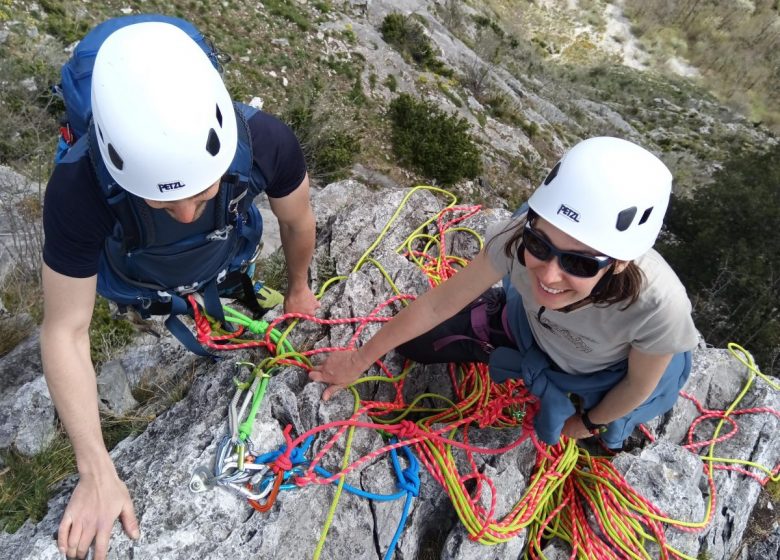 Escalade avec Ariège Canyon Aventure