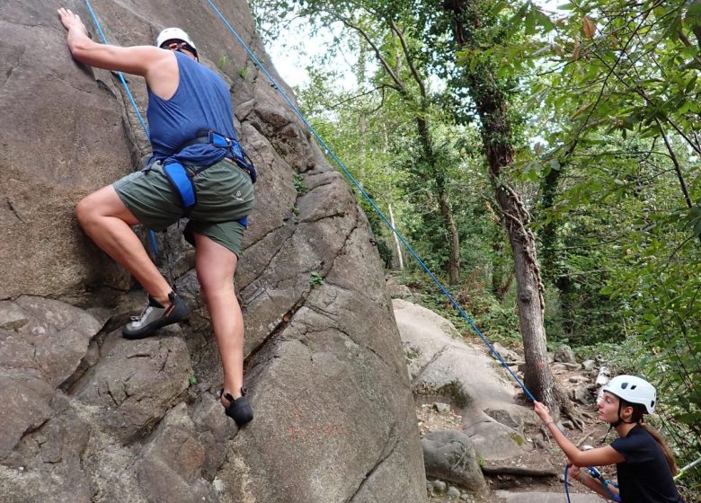 Escalade avec Ariège Canyon Aventure