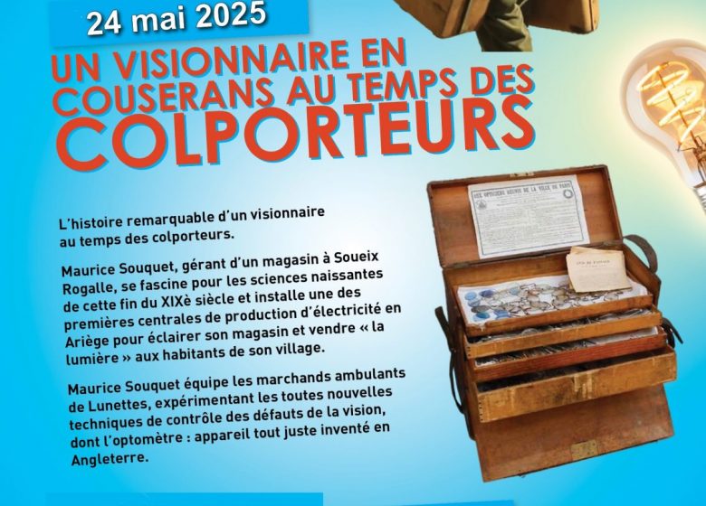 Conférence sur l’histoire du musée de Soueix organisée par la Guerre des Demoiselles
