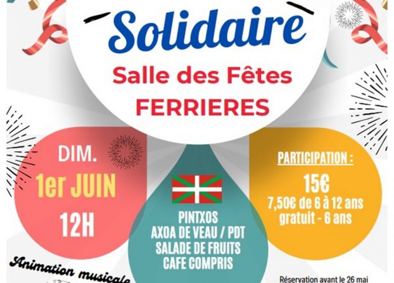 Repas solidaire