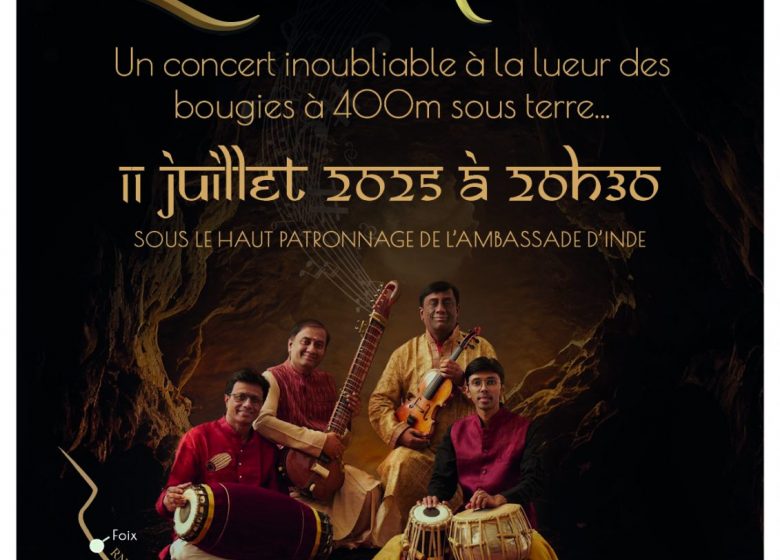 Concert aventure de l’été « J.JAYANT »à la grotte de Lombrives