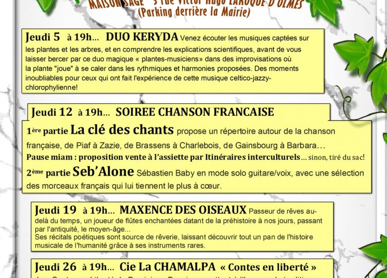 Cie La chamalpa – Joyeux Jeudis de Juin