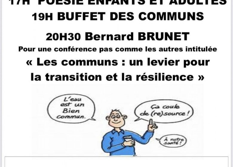 Poésie et conférence