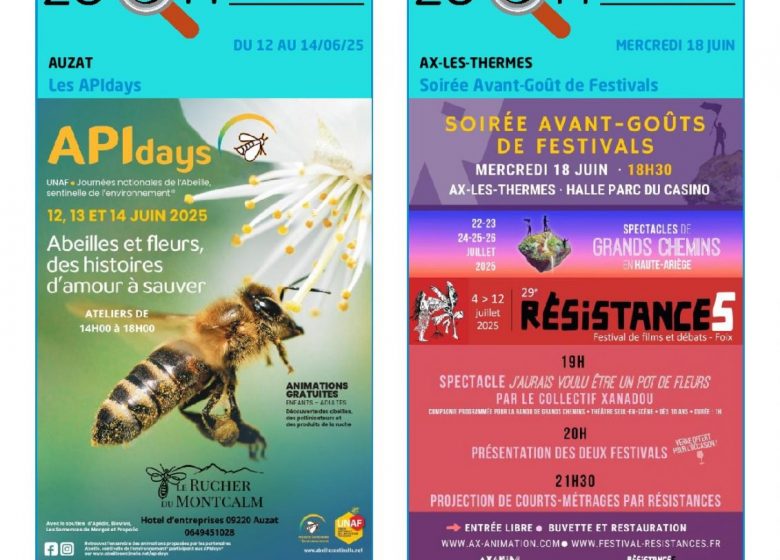 Programme des animations des Pyrénées Ariégeoises